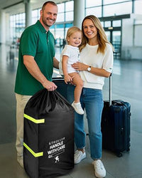 Baby Stroller Large Storage Bag, Dust Cover, Universal Safety Seat Travel Bag