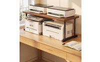 Two-Tier Desktop Printer Stand | Adjustable-Height, for Home Office