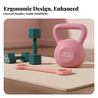 Kettlebell Dumbbell Resistance Band Set Multifunctional for Indoor, Outdoor