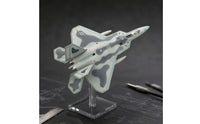 1/100 Twin-Tail Fighter Jet Model Printed Panel Markings Fifth-Generation Fighter Jet Model Giftairplane