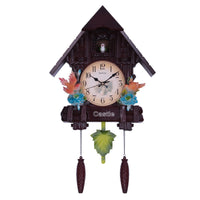 Cuckoo Style Clock with Pendulum Decorative for Bedroom, Kids