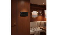 Rectangular Ventilation Louver Cover Slatted ABS Vent Cover with Screws Surface-Mount Slim for Yacht