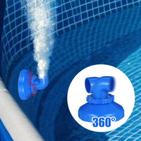 2 Pieces Pool Inlet Nozzle Easy to Install Pool Outlet Nozzle Long-Lasting