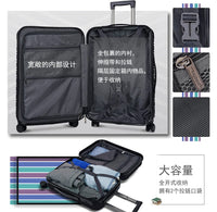 亚马逊爆款luggage多功能旅行拉杆箱子母行李箱大容量20寸登机箱
