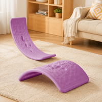 Curved Balance Board, Anti-Slip Wobble Board for Adults & Teens, Coordination & Concentration, Up to 100 kg