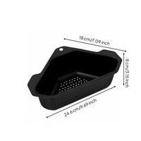 Rapid Draining Triangular Sink Food Catcher Multi-Purpose Corner Sink Strainer Basket