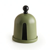 Tissue Box with Finial Glossy Dispenser Vertical for Bedside Table