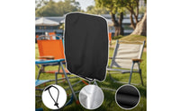 Folding Chair Cover Waterproof Outdoor Folding Chair Cover Dustproof for Backyard, Balcony, Camping