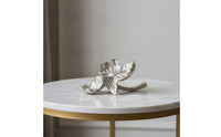 Tabletop Candlestick Holder Elegant Candlestick Holder with Flower Contemporary Design Candles for Home Decor