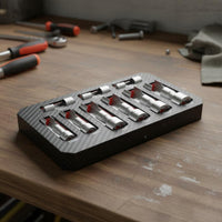 9 Pieces Hex Design Engine Injector Socket Set Heavy Duty Slotted Socket Wrench Polished Finish Brake Line Wrench Set for Professionals