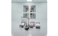 1:64 Scale Hospital Diorama Detailed Miniature Ward with Wheelchair for Tabletop Layout, Photo Setups