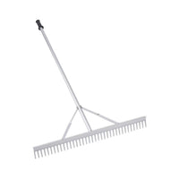 Lightweight Aluminum Detachable Garden Rake for Lawns and Lakes