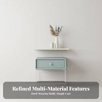 Clear C-Shaped Table Modern design Nightstand Multi-Functional for Entryway