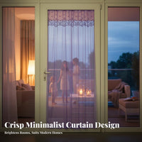 attractive automaticClosing Screen Decorative Lace three-sided Barrier Keeps Bugs excludeside