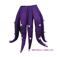 跨境万圣节新款八爪鱼扮演服成人长触手服装派对演出服趣味舞台服