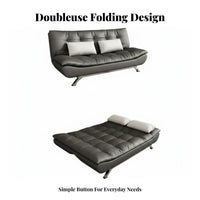 Foldable Design two-in-two-in-two-in-singleUse Folding Settee Multi-Functional changeable Sofa Space-Saving Sleeper Couch Modern & aesthetic for Apartment Dwellers, Students, homeowners, Small areas, Home Office