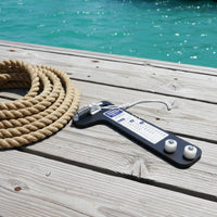 Sailboat Rigging Tension Gauge Roller Wheels Sail Rigging Gauge Metal Body