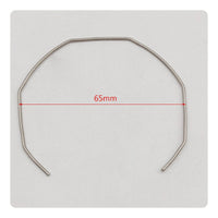 1 Piece Coffee Machine Clip Portafilter Basket Retainer Stainless Steel Replacement Secure Fit Easy Installation Suitable for Home Baristas