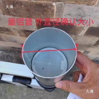 伸缩梯脚套防滑脚垫塑料配件人字梯圆形斜脚米字脚马蹄脚