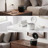 Resonance Cleaner with Compact Resonance Retainer Cleaner for Home Washroom, Vanity Table