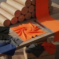 Polyester Spandex Milk Silk Four-Way Stretch Knit Fabric for Activewear and Lining