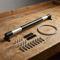 Automatic Closing Telescopic Door Pull Handle Installation Kit Coil Loaded Door Pull