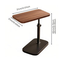 Height Adjustable Sofa Side Table Space Saving Adjustable C-Shaped Table