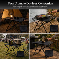 Outdoor IGT Tactical Folding Table Set - Lightweight Camping Picnic & Travel Gear