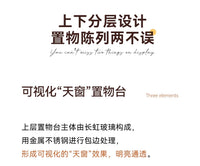 极窄床头柜复中古沙发边几创意小型胡桃置物架卧室可移动收纳柜子 葫芦边几