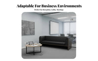 Modern Design Sofa and Coffee Table Set Minimalist design Reception Seating Professional Look Office Furniture Sturdy Construction for Businesses, Business Owners, Interior Designers, Hotel Lobby, Guest Area, Waiting Room, Lounge