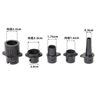Heytur HT1925 Plastic Inflatable Boat Air Valve Adapter Combo Pack