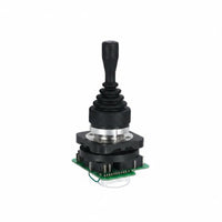 Water, Oil, and Dust Resistant 4 Position Joystick Switch High Reliability Four-Directional Joystick Switch Silver Alloy Contacts Flame Retardant Casing for Machinery Operators, Technicians, Engineers, Hoists, Control Panels, Cranes