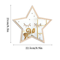 Creature Shaped Mirror Self Wooden Frame Wall Mirror Creative Design
