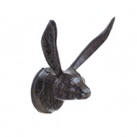 Rabbit Head Wall Hook Rustic Rabbit Wall Hook Vintage for Entryway, Hallway