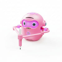 Cartoon-Like Outlineand-Draw Robot Compact Automatic Drawing Robot Plastic Screen without a Screen Art Toy Educational for Children