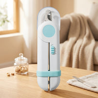 Nail Clippers with LED Lights for Dog Grooming, Stainless Trimmer with Built-in Nail File, Easy to Use Tool for Small Animals