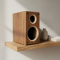 Bass Vented Speaker Cabinet Build Wooden Speaker Enclosure Cutout Audio Gear