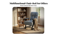 Beneath-Desk Lounger Versatile Design Transshapeable Furniture Space-Saving Lightweight & Portable for Office Workers, Bedroom