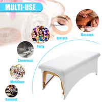 Stretchable Massage Table Cover for Beauty Salon