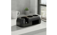 Coffee Machine Holder Organizer Espresso Accessory Portafilter Tamping Base Storage Drawer ABS Material Suitable for Office Coffee Shop