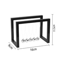 Newton's Cradle Compact Pendulum Balls Stress Relief for Office Desk
