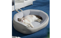 3D Massage Particles Cooling Cat Bed Breathable All-Season Dog Bed Cool-Contact Textile Textured Cooling Pet Mat Fully Washable for Cats, Dogs, Small Pets, Summer