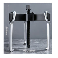 Three-Jaw Puller Heat-Treated Gear Puller Tool Heavy-Duty Adjustable for Mechanics, Auto Repair, Workshop