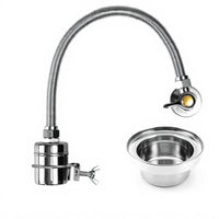 Edelstahl 304 Sensor-Wasserhahn Gewerbe