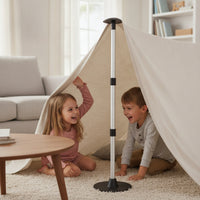 Extendable Telescopic Support Pole with Base Stable Boat Cover Support Pole Sturdy Heavy-Duty for Car Covers