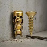 Metal Expansion Anchor 15 Mm Hole Depth Expansion Wall Anchor Gold-Toned