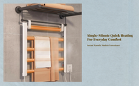 Electric dryer removes moisture