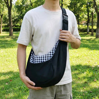 Cat Carrier Bag for Kittens, Medium Soft Polyester Portable Cat Shoulder Bag with Adjustable Strap for Outdoor Car Travel