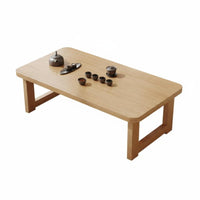 Collapsible Oval Table Foldable Design Oval Coffee Table Space-Saving
