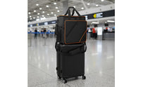 Large Capacity Desktop Computer Carrying Case Trolley Design Rolling Desktop PC Bag Wheels Computer Computer Case Travel Bag Wear-Resistant for Moving